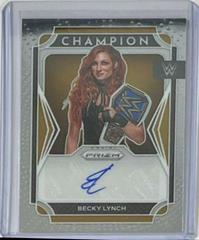 Becky Lynch #CS-BLY Wrestling Cards 2022 Panini Prizm WWE Champion Signatures Prices
