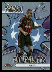 Cafu Soccer Cards 2022 Topps Finest UEFA Club Competitions Prized Footballers Prices