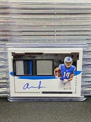Amon Ra St. Brown [Helmet, Patch Autograph] #134 Football Cards 2021 Panini Impeccable Prices
