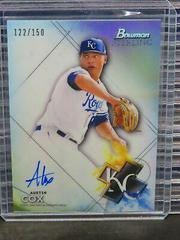 Austin Cox [Refractor] #BSPA-AC Baseball Cards 2021 Bowman Sterling Prospect Autographs Prices