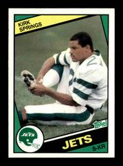 Kirk Springs Football Cards 1984 Topps Prices