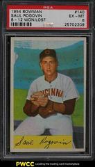 Saul Rogovin [8 12 Won/ Lost] #140 Baseball Cards 1954 Bowman Prices