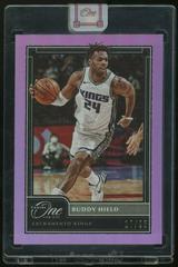 Buddy Hield [Purple] Basketball Cards 2020 Panini One and One Prices