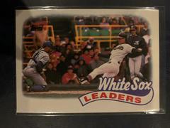 White Sox Leaders [Greg Walker] #21 Baseball Cards 1989 Topps Prices