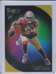Trey Lance [Gold] Football Cards 2021 Panini Select Color Wheel Prices
