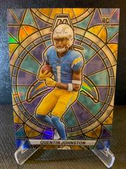 Quentin Johnston #SG-29 Football Cards 2023 Panini Mosaic Stained Glass Prices