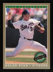 Nolan Ryan Baseball Cards 1993 O Pee Chee Premier Star Performers Prices