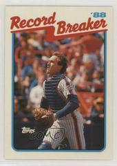 Gary Carter #3 Baseball Cards 1989 Topps Tiffany Prices