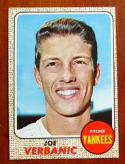 Joe Verbanic #29 Baseball Cards 1968 Topps Prices