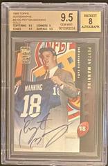 Peyton Manning [Gold] #A10 Football Cards 1998 Topps Certified Autograph Prices