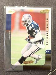 Deion Sanders [Gold Ingot] #33 Football Cards 1999 Collector's Edge Supreme Prices