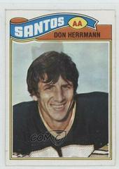 Don Herrmann #428 Football Cards 1977 Topps Mexican Prices