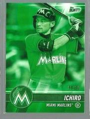 Ichiro [Green] #150 Baseball Cards 2017 Topps Bunt Prices