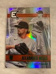 Alexander Wells [Green] #8 Baseball Cards 2022 Panini Chronicles Essentials Prices