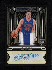 Luka Garza [Yellow] Basketball Cards 2021 Panini Obsidian Rookie Jersey Ink Autographs Prices