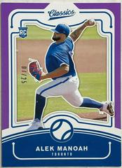 Alek Manoah [Purple] #18 Baseball Cards 2021 Panini Chronicles Classics Prices
