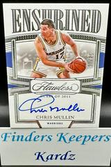 Chris Mullin #13 Basketball Cards 2022 Panini Flawless Enshrined Signature Prices