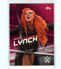 Becky Lynch [Pink] #16 Wrestling Cards 2016 Topps WWE Divas Revolution Prices
