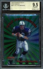 Peyton Manning #BP1 Football Cards 1998 Bowman's Best Performers Prices