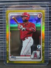 Jo Adell [Gold Foil] #BFE-100 Baseball Cards 2020 Bowman 1st Edition Prices