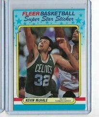Kevin McHale #9 Basketball Cards 1988 Fleer Sticker Prices