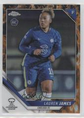 Lauren James [Inferno Refractor] #47 Soccer Cards 2021 Topps Chrome UEFA Women’s Champions League Prices