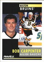 Bob Carpenter French Hockey Cards 1991 Pinnacle Prices