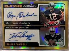 Roger Staubach, Drew Pearson [Signature Gold] Football Cards 2022 Panini Classics Combos Prices
