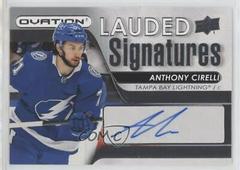 Anthony Cirelli Hockey Cards 2021 Upper Deck Ovation Lauded Signatures Prices