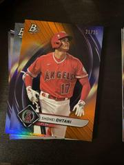 Shohei Ohtani [Orange] Baseball Cards 2022 Bowman Platinum Prices