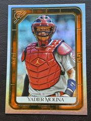 Yadier Molina [Orange] #101 Baseball Cards 2021 Topps Gallery Prices