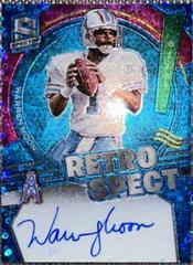 Warren Moon [Blue] #RS-WMO Football Cards 2022 Panini Spectra RetroSpect Autographs Prices