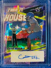 Calvin Austin III [Purple] #TH-CA1 Football Cards 2022 Leaf Valiant Autographs Take it to the House Prices