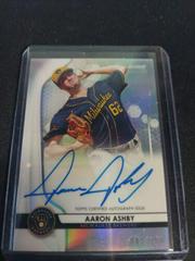 Aaron Ashby [Refractor] Baseball Cards 2020 Bowman Sterling Prospect Autographs Prices