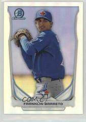 Franklin Barreto [Refractor] Baseball Cards 2014 Bowman Chrome Prospects Prices