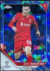 Andy Robertson Soccer Cards 2021 Topps Chrome Sapphire UEFA Champions League Prices