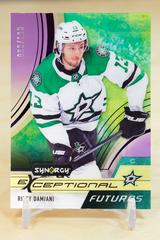 Riley Damiani [Purple] Hockey Cards 2021 Upper Deck Synergy Exceptional Futures Prices