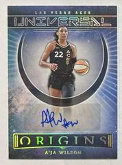 A'ja Wilson #UA-AJW Basketball Cards 2023 Panini Origins WNBA Universal Autographs Prices