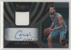 Cody Martin Basketball Cards 2019 Panini Select Rookie Jersey Autographs Prices