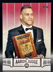 Aaron Judge [Red] #AJ-30 Baseball Cards 2018 Topps Aaron Judge Highlights Prices