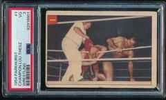 Champion Lou Thesz [Lucky Premium Back] Wrestling Cards 1954 Parkhurst Prices
