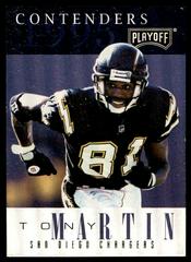 Tony Martin Football Cards 1995 Playoff Contenders Prices