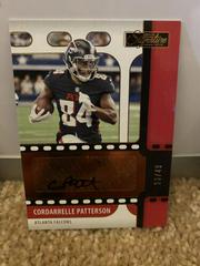 Cordarrelle Patterson [Bronze] #SS-CPA Football Cards 2021 Panini Chronicles Signature Series Prices