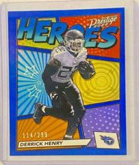 Derrick Henry [Blue] #H-8 Football Cards 2022 Panini Prestige Heroes Prices