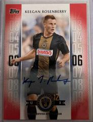 Keegan Rosenberry [Autograph Red] Soccer Cards 2017 Topps MLS Prices