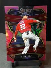 Juan Soto [Pink] #35 Baseball Cards 2020 Panini Select Prices