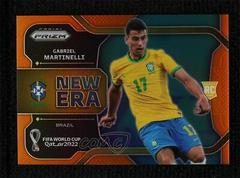 Gabriel Martinelli [Orange] #19 Soccer Cards 2022 Panini Prizm World Cup New Era Prices