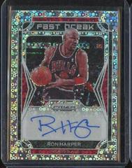 Ron Harper #FB-RHP Basketball Cards 2021 Panini Prizm Fast Break Autographs Prices