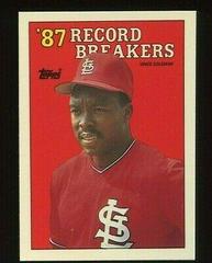Vince Coleman Baseball Cards 1988 Topps Tiffany Prices