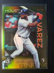 Yordan Alvarez [Gold] Baseball Cards 2020 Bowman Platinum Prices